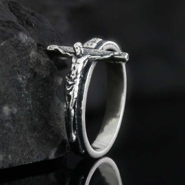 Jesus Crucified Ring