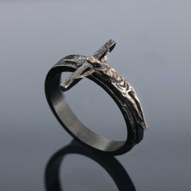 Jesus Crucified Ring