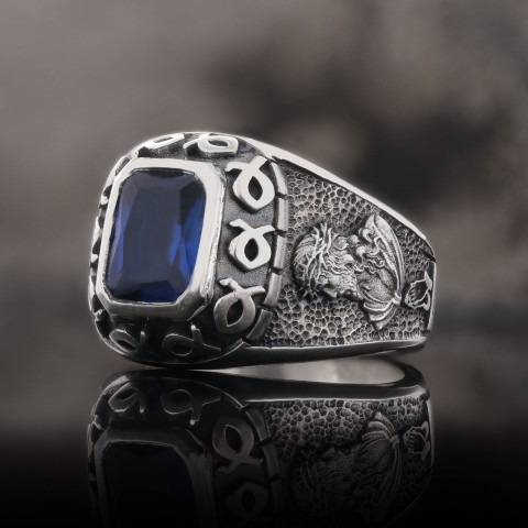 Jesus Stone Square Ring