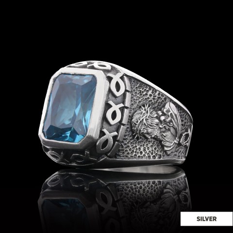 Jesus Stone Square Ring Jesus Stone Square Ring