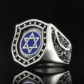 Jewish Magen David Rings