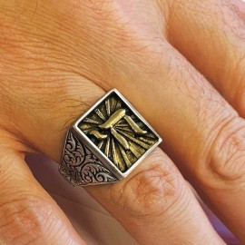 Chai Jewish Ring