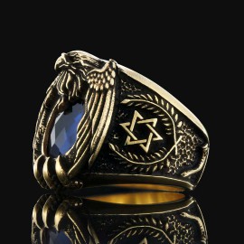 Eagle Jewish Ring