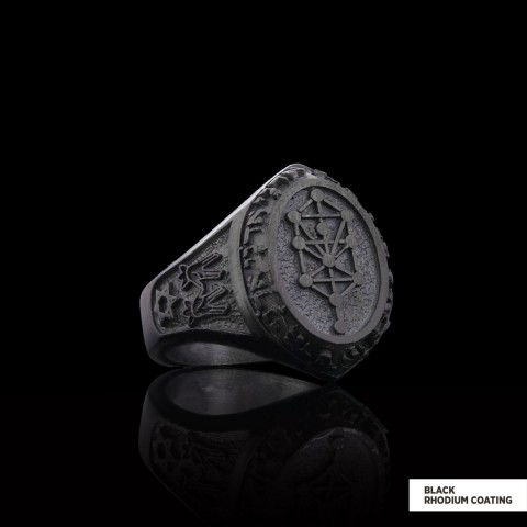 Kabbalah Ring, Kabbalah 925 Sterling Silver Ring, Star Kabbalah Ring, Adonai Ring, Kabbalah Jewelry, Religious Gifts