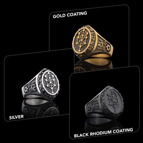 Kabbalah Ring, Kabbalah 925 Sterling Silver Ring, Star Kabbalah Ring, Adonai Ring, Kabbalah Jewelry, Religious Gifts