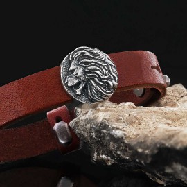 Leo Leather Bracelet