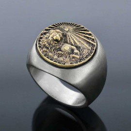 Leo Horoscope Ring