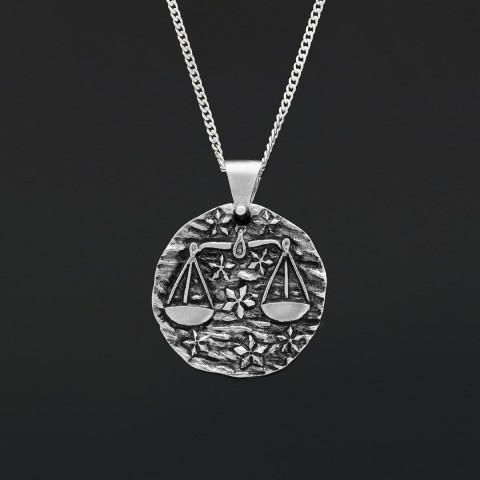 Libra Pendant, Zodiac Jewelry, Astrological Necklace, Personalized Gift Libra Pendant, Zodiac Jewelry, Astrological Necklace, Personalized Gift
