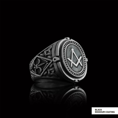 Lodge Masonic Ring, Custom Mason Ring, Special Masonic Ring