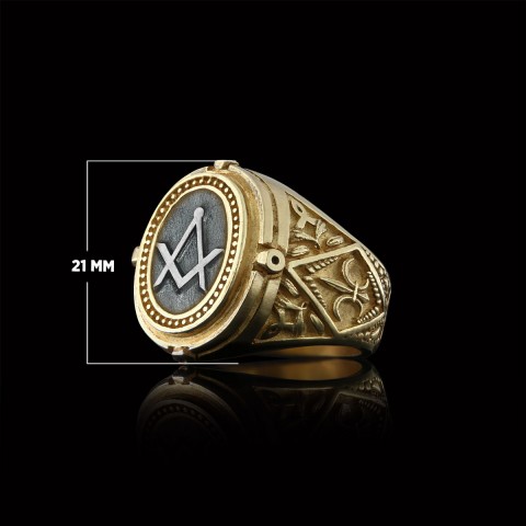 Lodge Masonic Ring, Custom Mason Ring, Special Masonic Ring