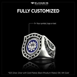 Lotus Ring, Buddhist Flower Ring