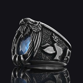 Unique Magen David Jewish Ring