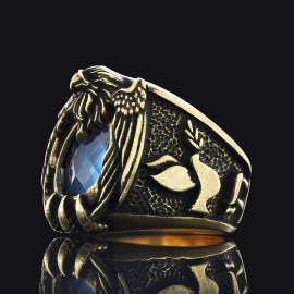 Unique Magen David Jewish Ring