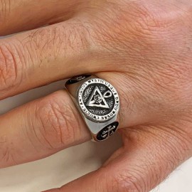 Rosae Crucis Masonic Ring