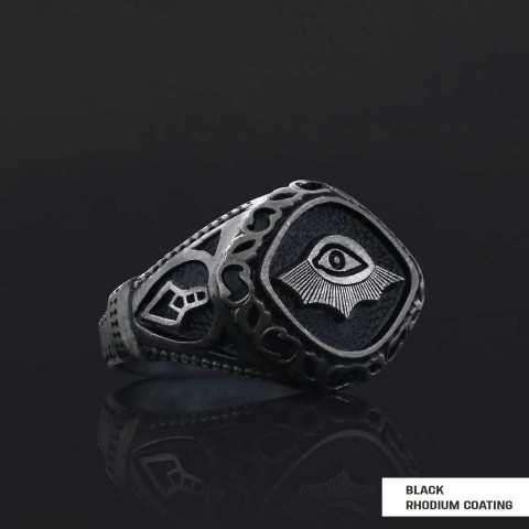 Masonic Symbolism of the Eye of Providence Masonic Ring