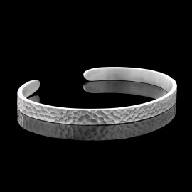 Mens Silver Cuff Bracelet