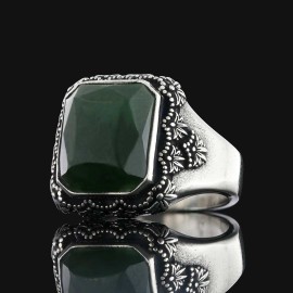 Motif Stone Ring