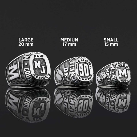 New Jersey University Ring, Mcneil High School Graduation Ring, Class Ring, College Class Ring
