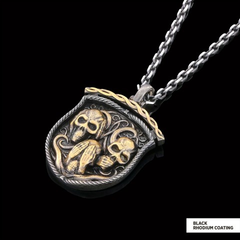Pendant I Do Not See Nor Hear Nor Speak