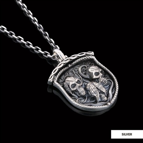 Pendant I Do Not See Nor Hear Nor Speak
