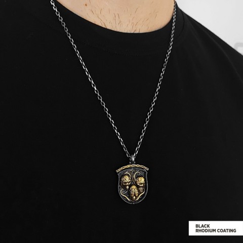 Pendant I Do Not See Nor Hear Nor Speak