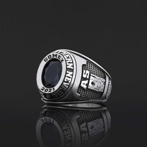 Collage of Southen Nevada Ring, Customized High School Ring, University Ring, Graduation Collage Ring