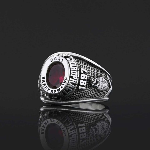 Pennsylvania Nation Guard University Ring, Customized High School Ring, Class Ring, Graduation Collage Ring