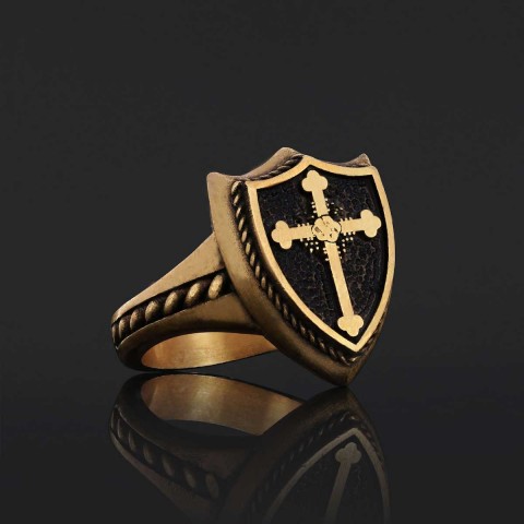 Personalized AMORC Rosae Crucis Order Symbol, Rosicrucian AMORC Ring, Custom Rosae Crucis Ring
