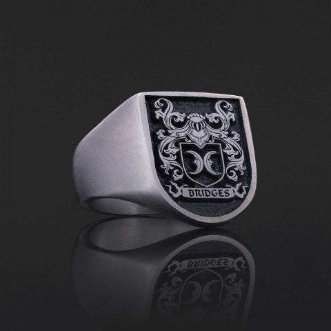 Personalized Family Ring, 925 Sterling Silver Design Family Ring