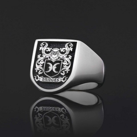 Personalized Family Ring, 925 Sterling Silver Design Family Ring