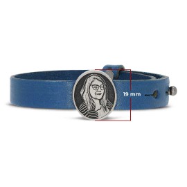 Custom Picture Bracelet, Forever Remembered, Personalized Photo Bracelet