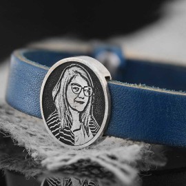 Custom Picture Bracelet, Forever Remembered, Personalized Photo Bracelet