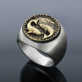 Pisces Horoscope Ring