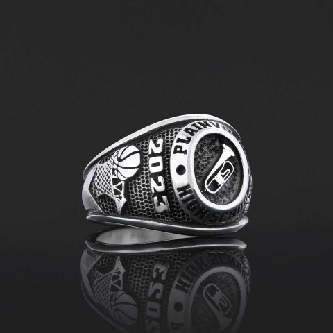 Plainville High School Ring, University Graduation Ring, Class Ring, College Class Ring