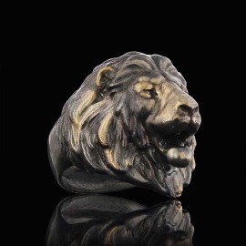 Roaring Lion Ring
