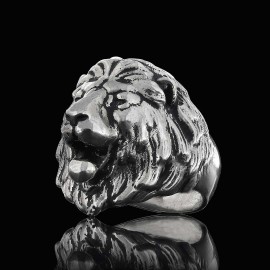 Roaring Lion Ring