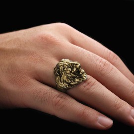 Roaring Lion Ring