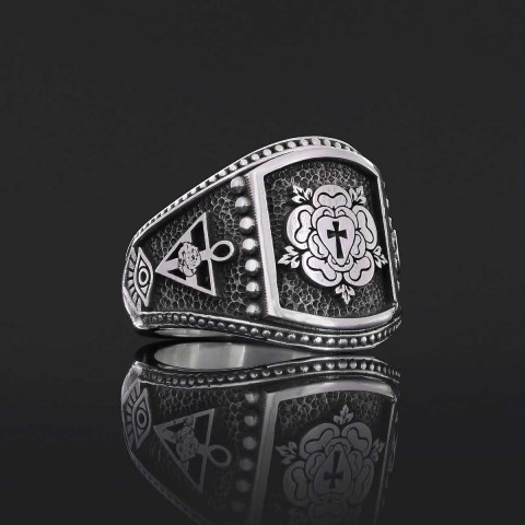 Rosae Crucis Ring, A Symbol of Tradition and Honor, Custom Rosae Crucis Ring
