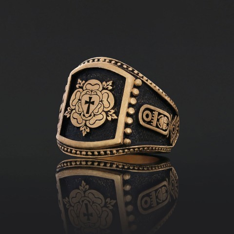 Rosae Crucis Ring, A Symbol of Tradition and Honor, Custom Rosae Crucis Ring
