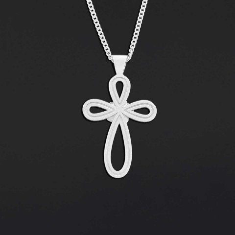 Rosicrucian Jewelry, Cross Necklace, Handmade Amorc Necklace, Cross Amorc Pendant