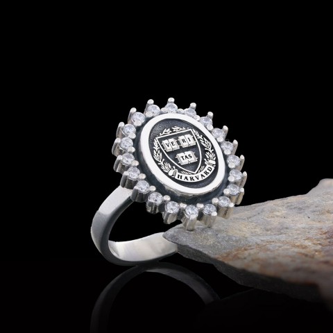 School Ring, University Ring, Graduation Ring, Graduation Gift, Women's Ring, Gift for Him