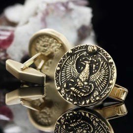 Custom Design Sterling Silver Scorpio Cufflink