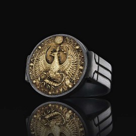 Scorpio Zodiac Round Ring