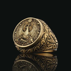 Scorpio Zodiac Silver Ring