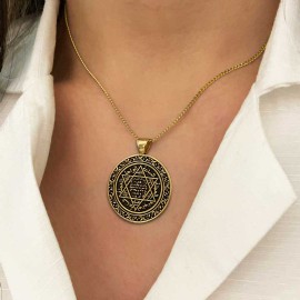Seal Of Solomon 925 Sterling Silver Pendants