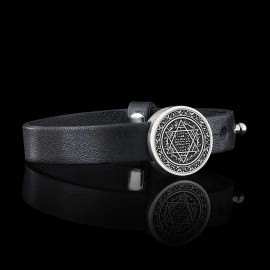 Seal Of Solomon Silver Bracelet