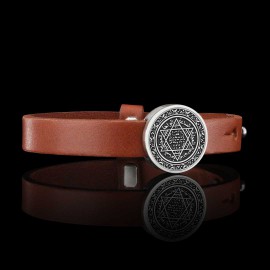 Seal Of Solomon Silver Bracelet