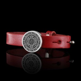 Seal Of Solomon Silver Bracelet