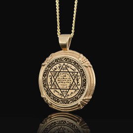 Seal Of Solomon Silver Pendant