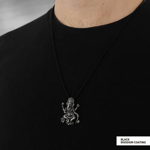 Silver Ganesha Pendant